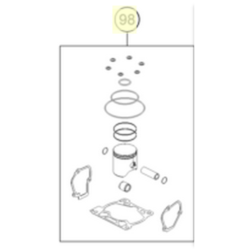 Pistonkit I? 150 Enduro (00050000269)