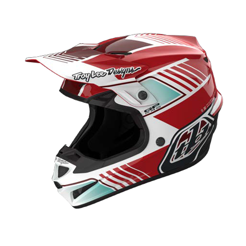 Troy Lee Designs (TLD) GP Pro Helmet MIPS | Segment - Red
