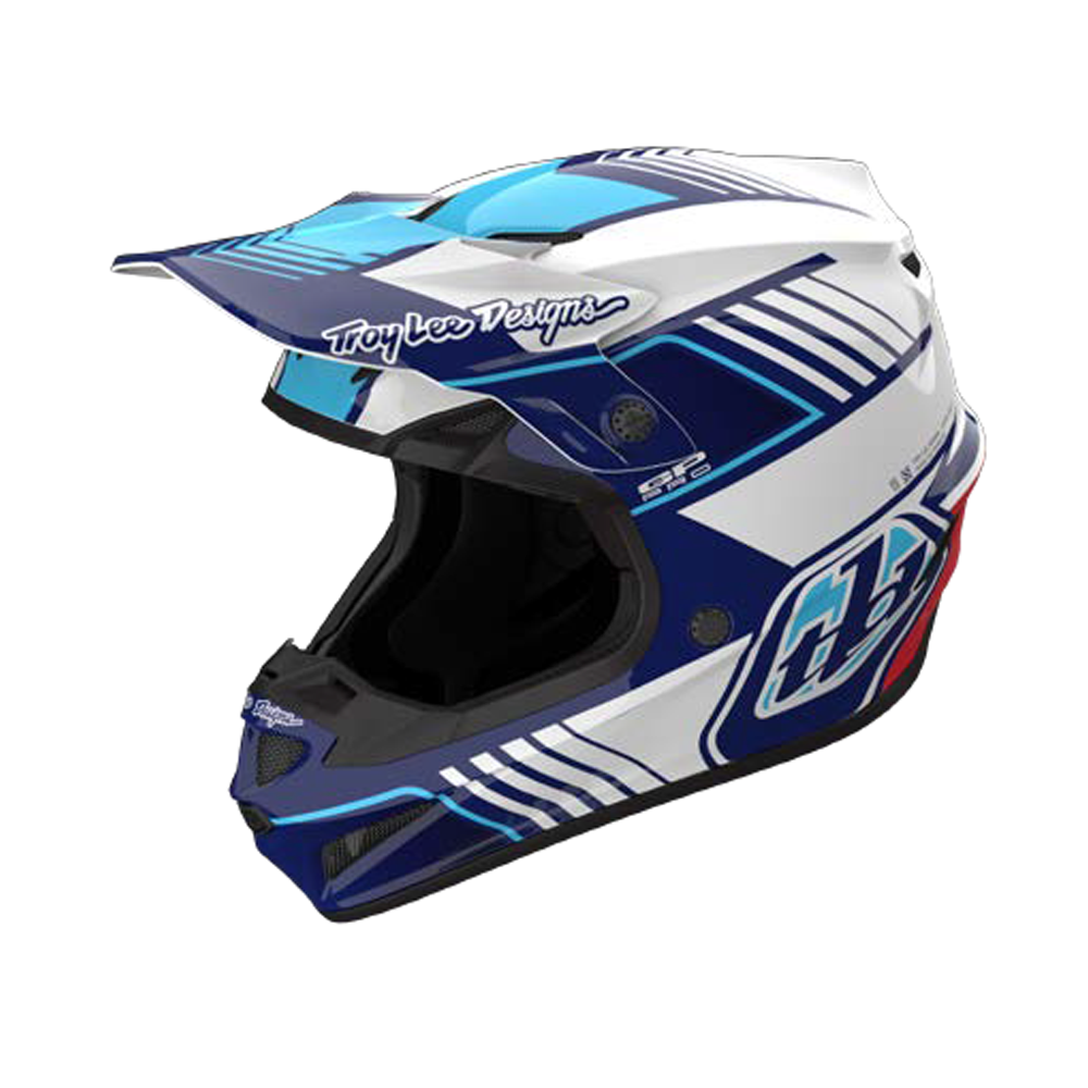 Troy Lee Designs (TLD) GP Pro Helmet MIPS | Segment - Blue