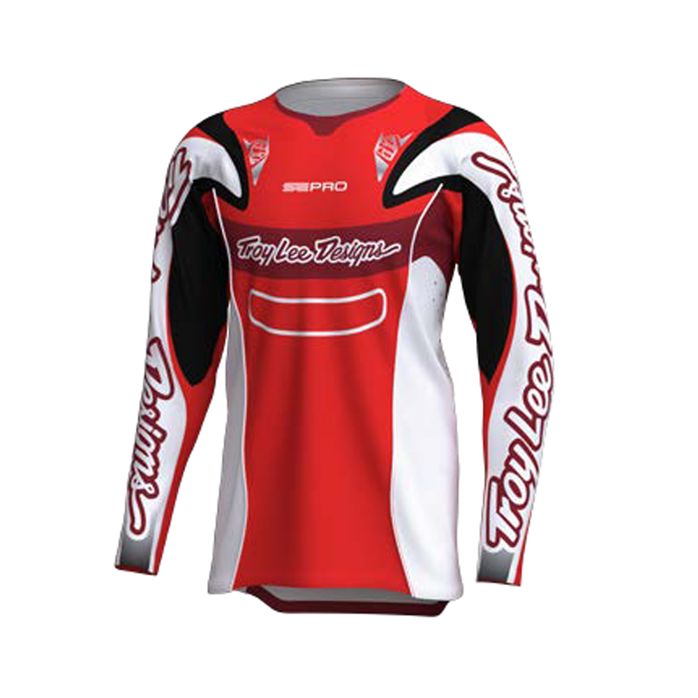 Troy Lee Designs SE PRO Jersey | Salvo - Red/White