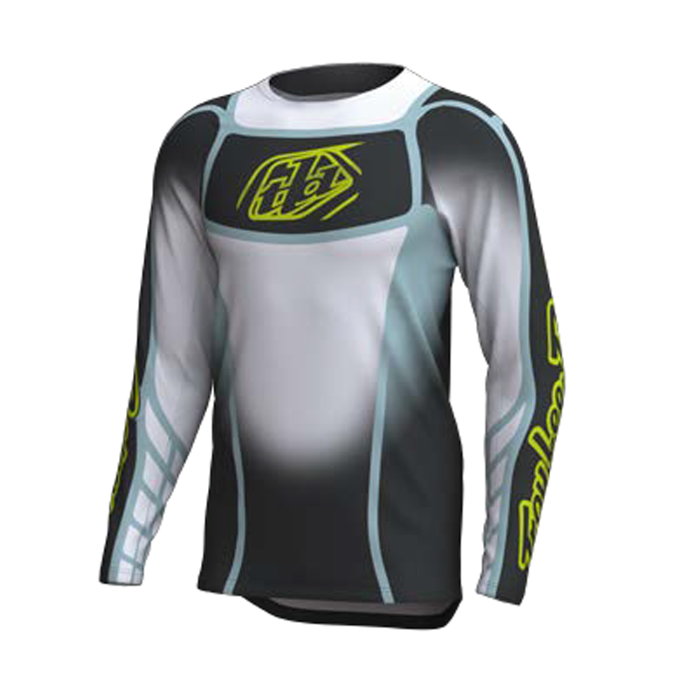 Troy Lee Designs GP Pro Jersey | Framework - Carbon/Grey