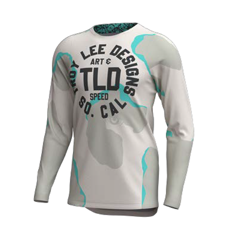 Troy Lee Designs GP Pro Air Jersey | Camo - Aqua Desert