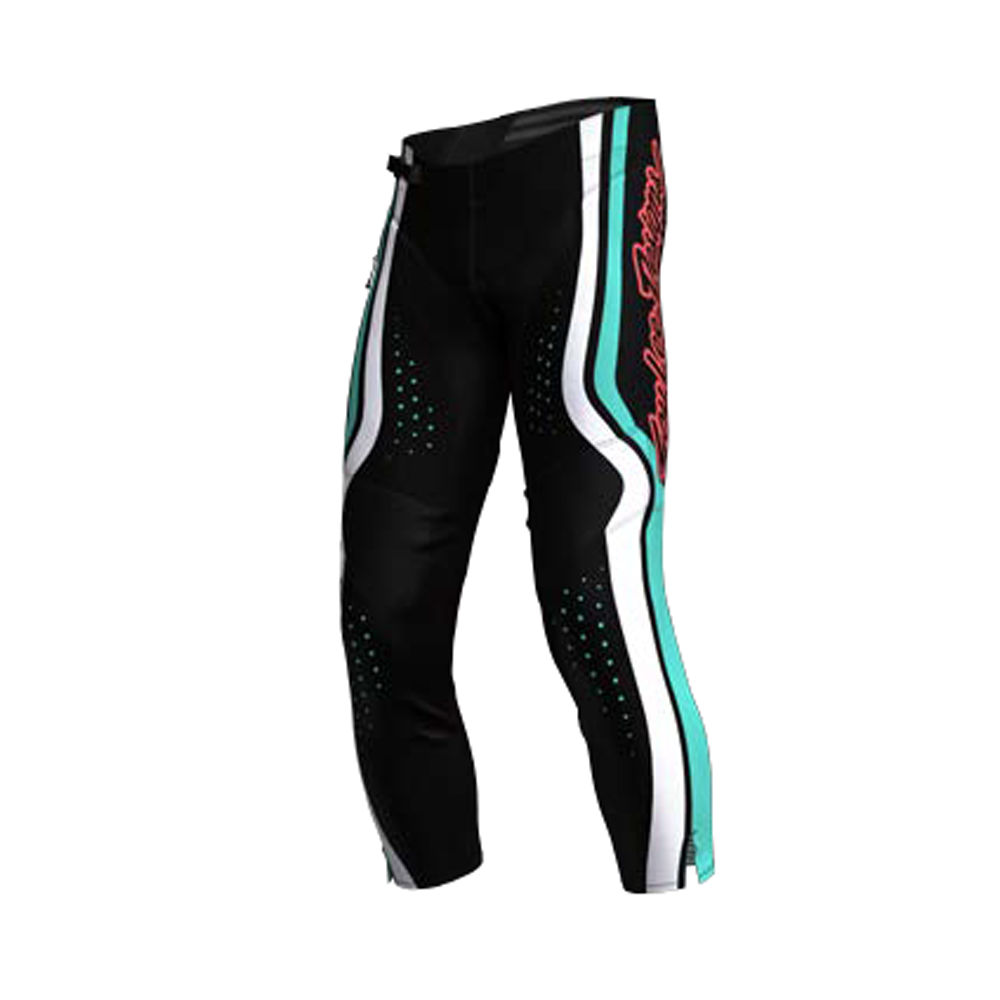 Troy Lee Designs Youth GP Pro Trousers | Roller - Black/Teal