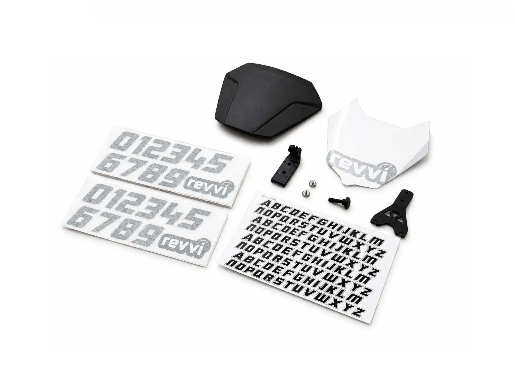 Genuine Revvi Name and Number Board Kit – 370000208701 (Revvi 20" Plus / 24" Bikes)
