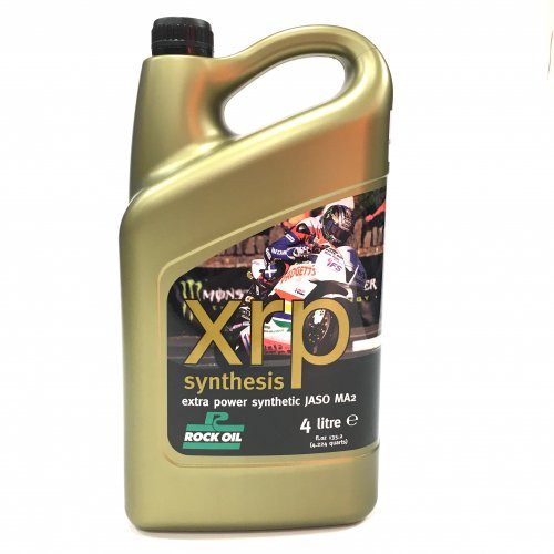 Rock Oil 4 Litre Synthesis XRP Extra Power Synthetic JASO MA2 Engine Oil - API SL SAE 5W-30. Product No 03210-000-004.