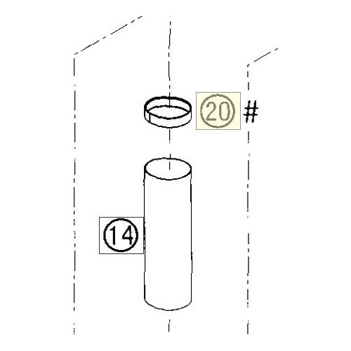 Guide bushing 48x51x12 (48600236) (48600236)
