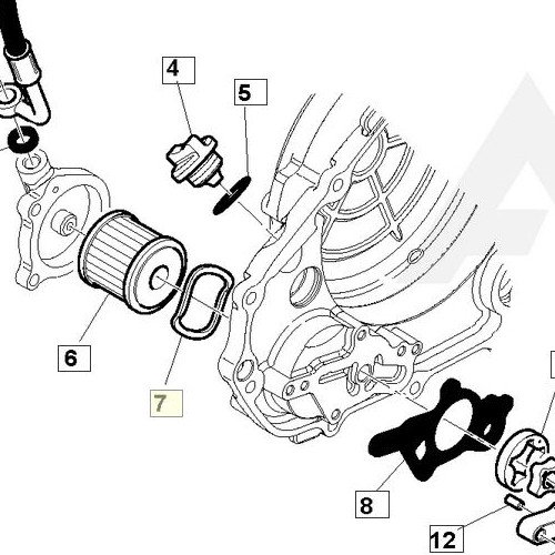 WASHER (8000A7011) (8000A7011)
Number 7