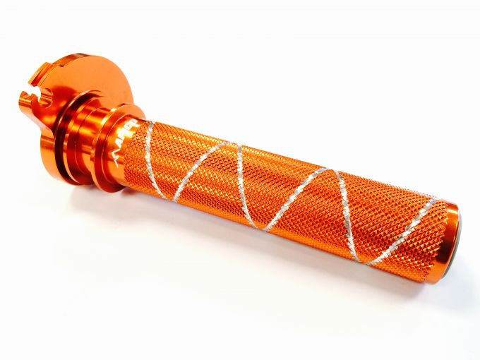 Aluminium Throttle Tube KTM 85, 125-300 Orange