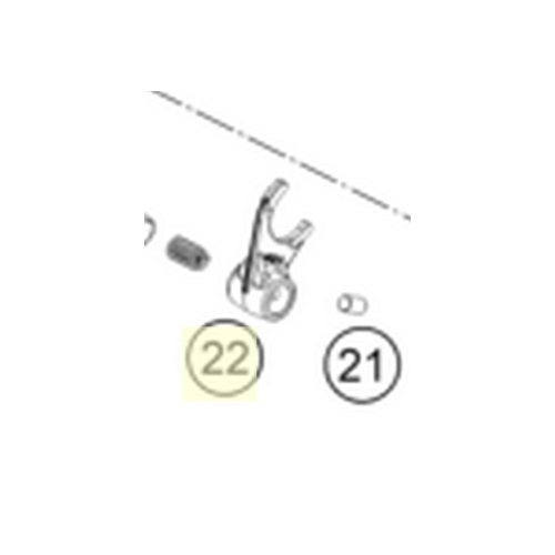 SHIFT FORK MAIN SHAFT (46234001000)