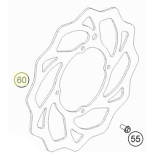 BRAKE DISK FRONT (47109060000)