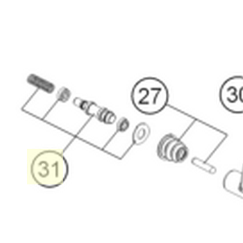 REP. KIT PISTON 11MM 13 (76502032000)