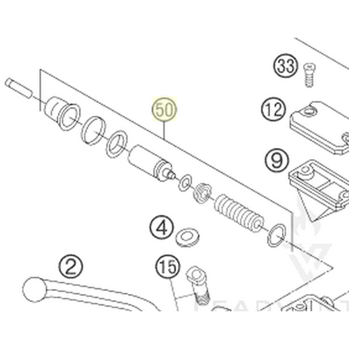 REPAIR KIT CPL. D=13MM (58313050100)