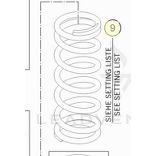 SPRING 260 45 N/MM | ON DEMAND (91210100S)