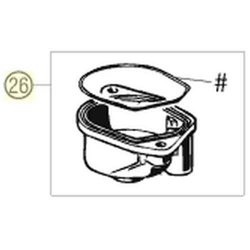 FLOAT BOWL DELLORTO 12-14 (45131511000)