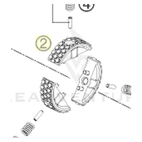 CLUTCH BLOCK KIT CPL. (45232011044)