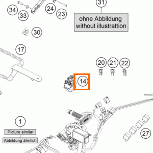 KTM OEM STARTER RELAY (90111058000)