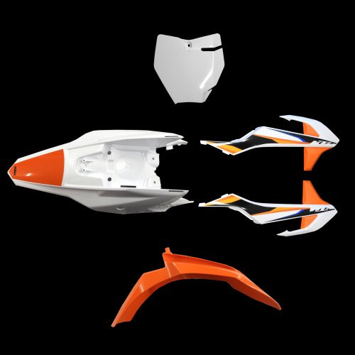 KTM50SX　TC50　MC50　 プラスチック　カウルセット KTM 50 Full 5 Piece Plastics Kit