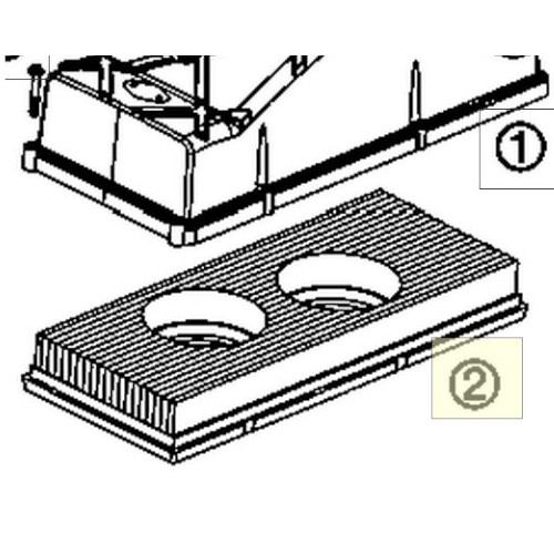 AIR FILTER LC8 03 (60006015000) (60006015000)