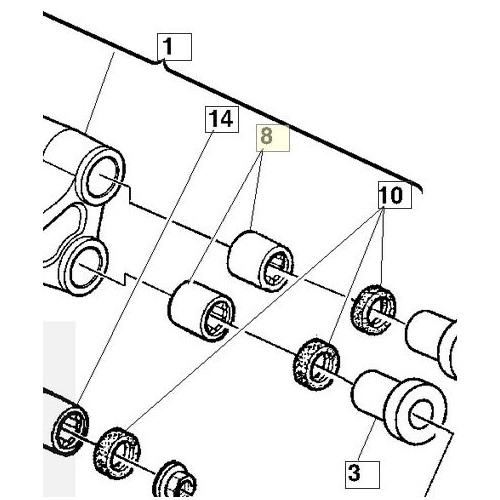 ROLLER CAGE HK2620 (800042781) (800042781)