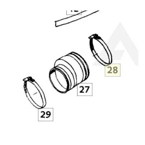 HOSE CLAMP 60-80MM (55006028000) (55006028000)