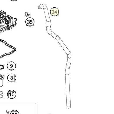 ENGINE BREATHER TUBE (79030087000) - Judd Racing
