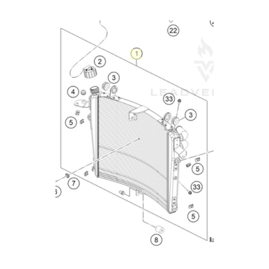 Radiator (A62435010000)