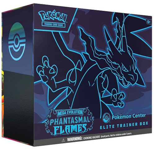 Mega Evolution Phantasmal Flames Elite Trainer Box Pokemon Center EXCLUSIVE 