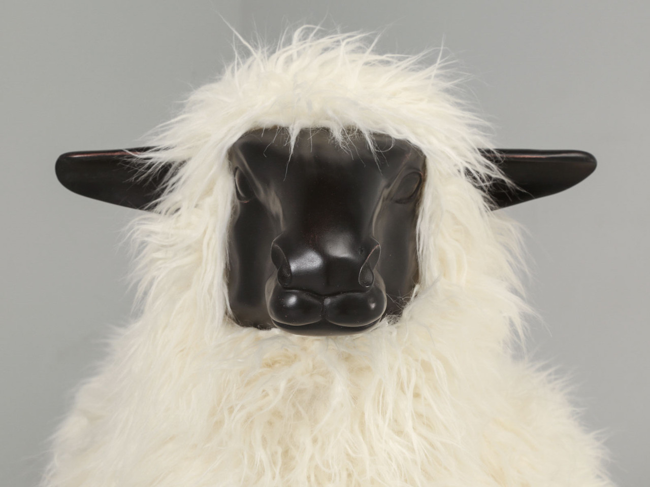 Old Plank Sheep in Dark Resin | Old Plank