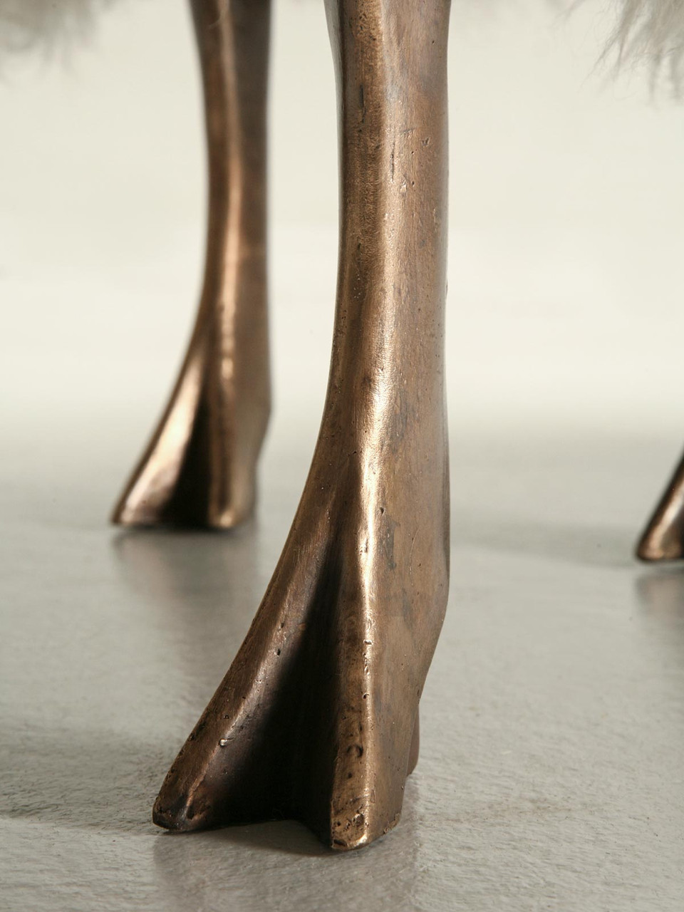 Old Plank Solid Bronze Sheep | Old Plank