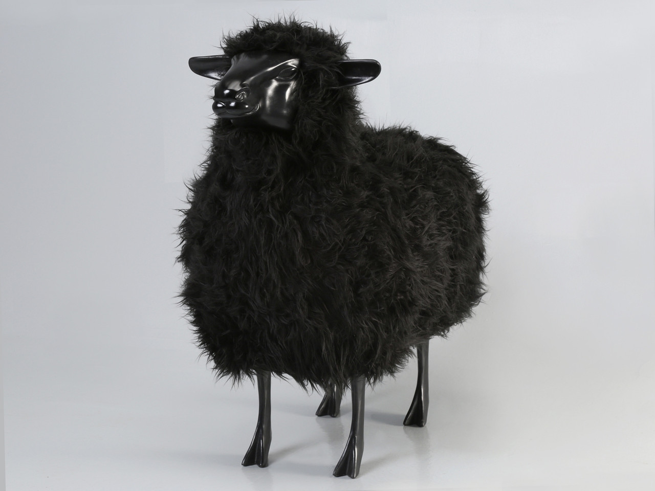 Old Plank Black Sheep in Resin | Old Plank