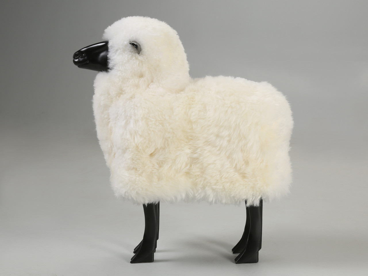 maison eureka lumb fur mule 靴 MAISON EUREKA - LAMB FUR MULES