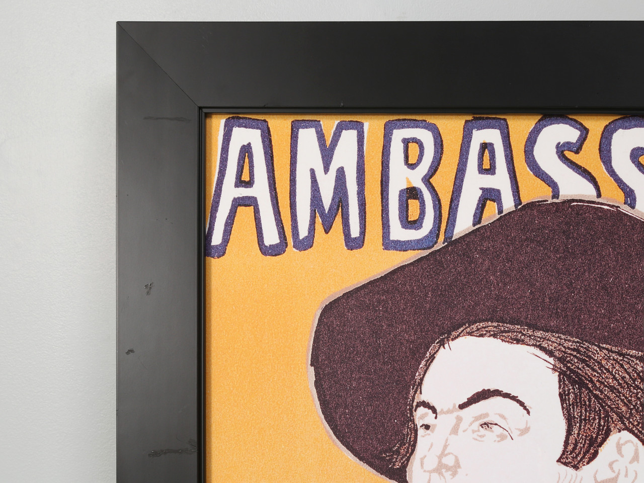 Ambassadeurs: Aristide Bruant Originally by Toulouse-Lautrec
