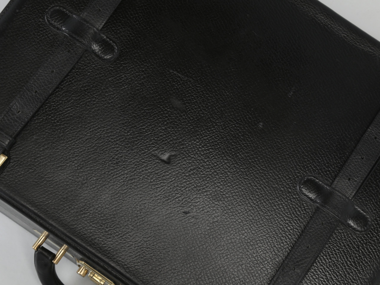 Pre-owned Hermes 2004 Sac À Dépêches Briefcase In Black