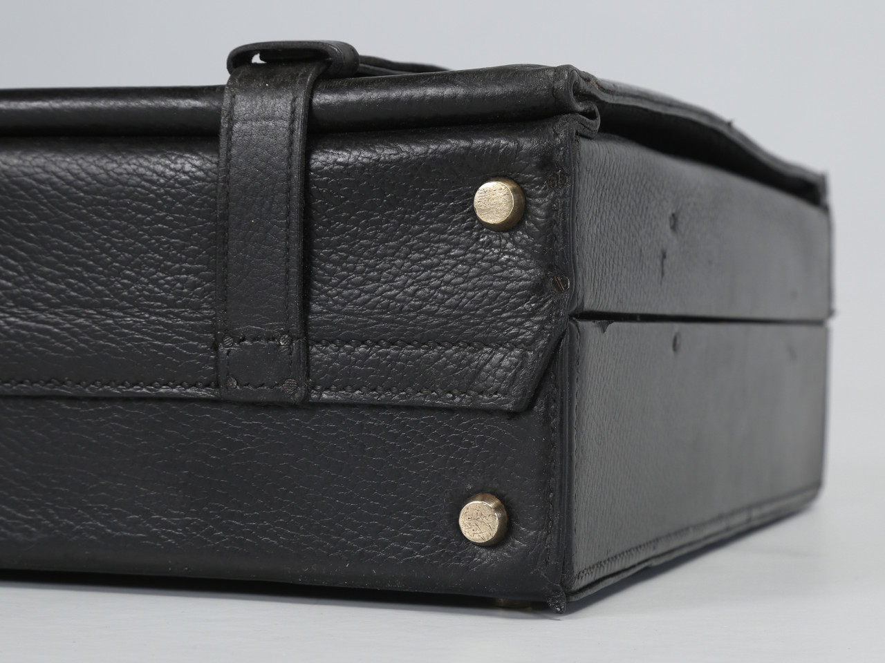 Hermès Hermes Kelly briefcase in black leather. ref.200375 - Joli Closet