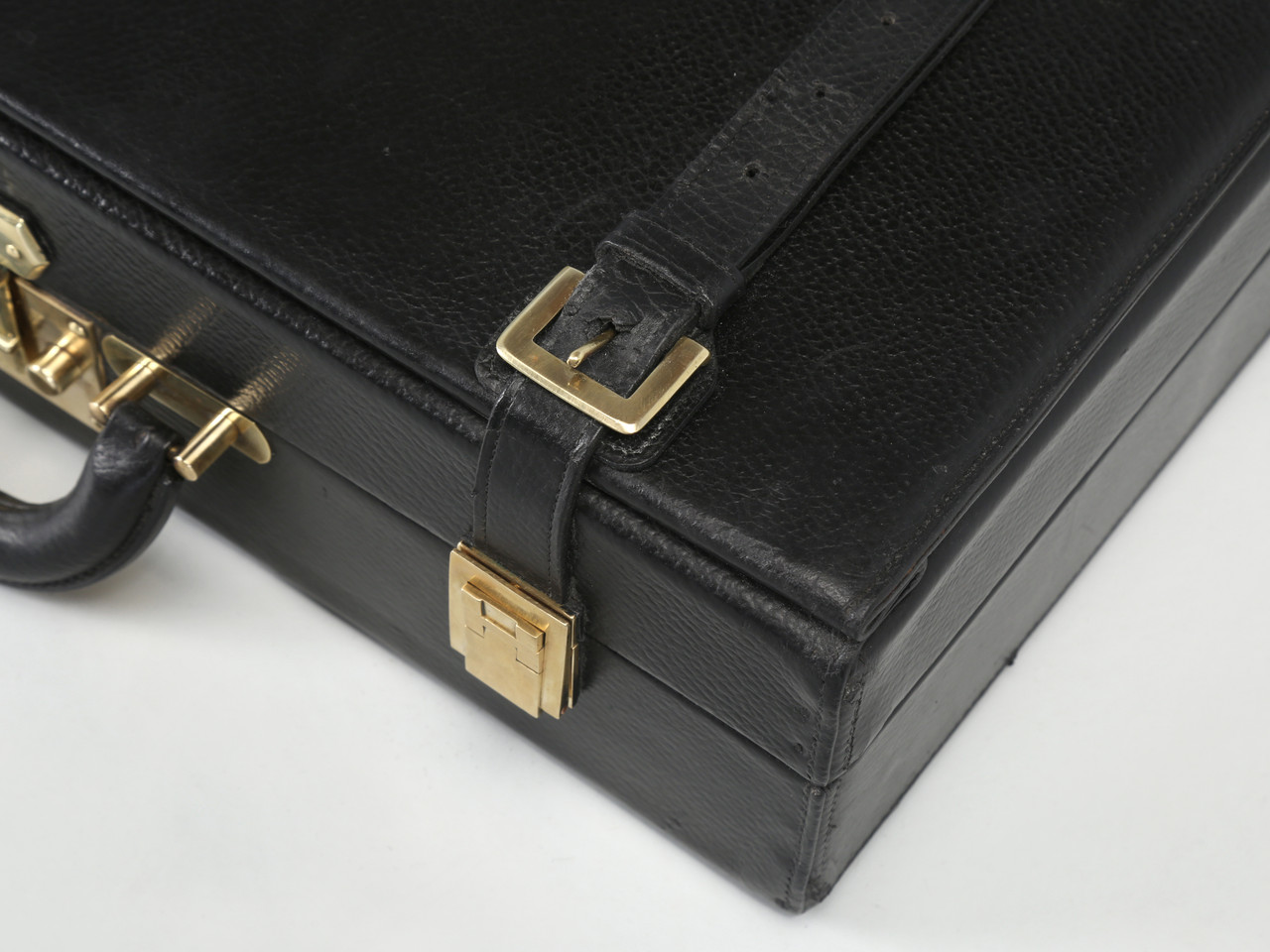 Hermès 1990s Pre-owned Flap Leather Briefcase - Neutrals