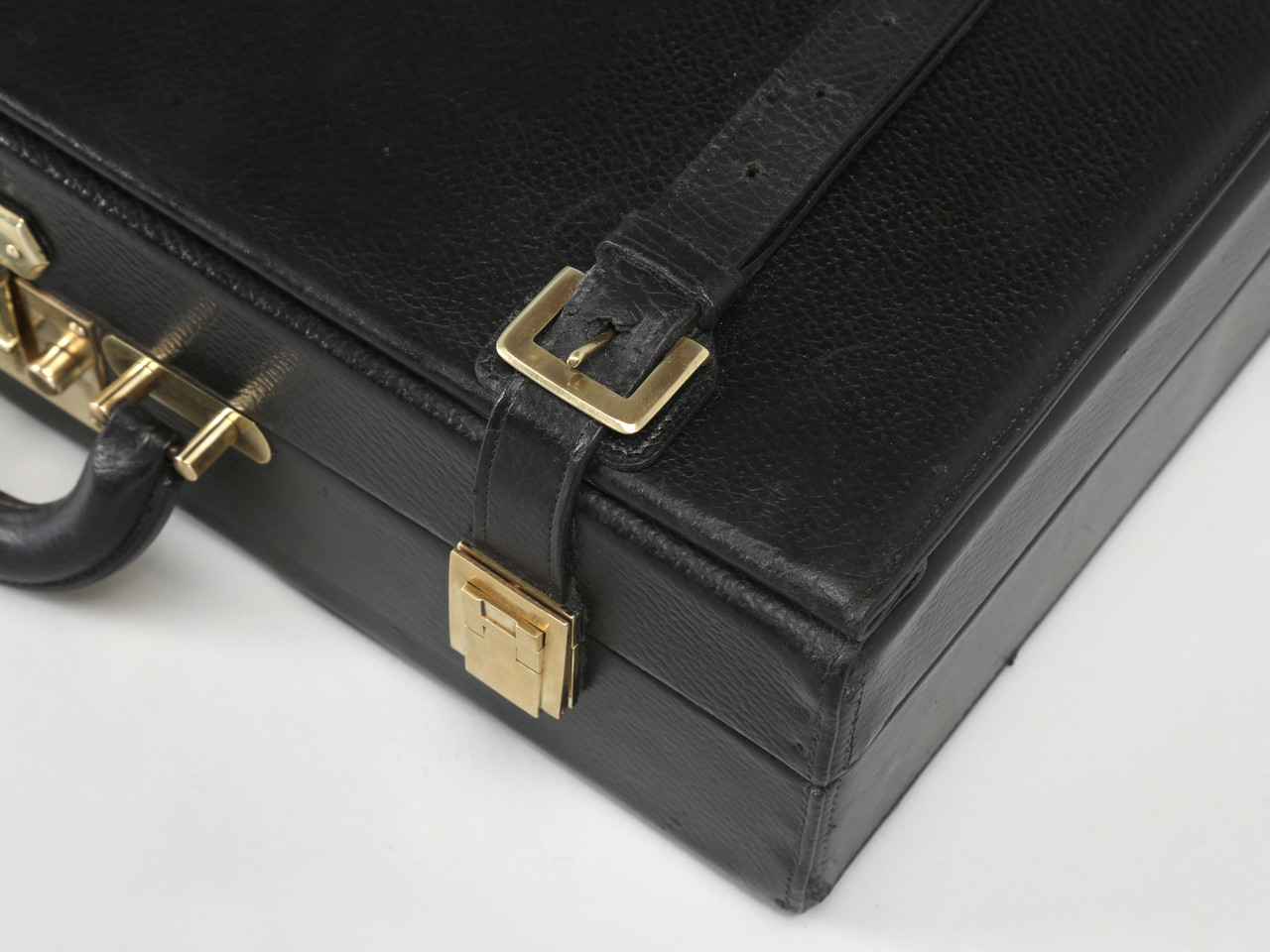 Hermès Hermes Kelly briefcase in black leather. ref.200375 - Joli Closet