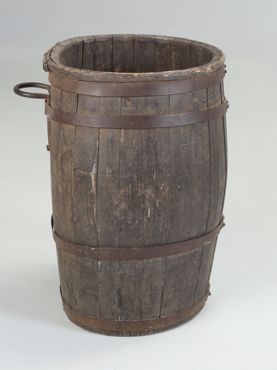 Antique French Grape Hod | Burgundy Grape Harvest Hod