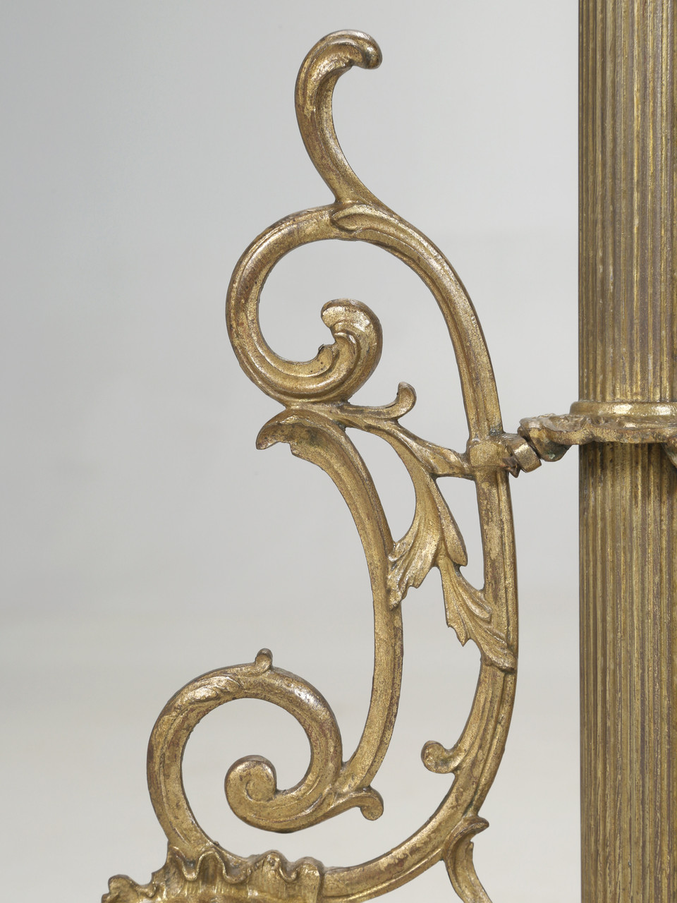 Vintage French Rococo Floor Lamp - Adjustable Height