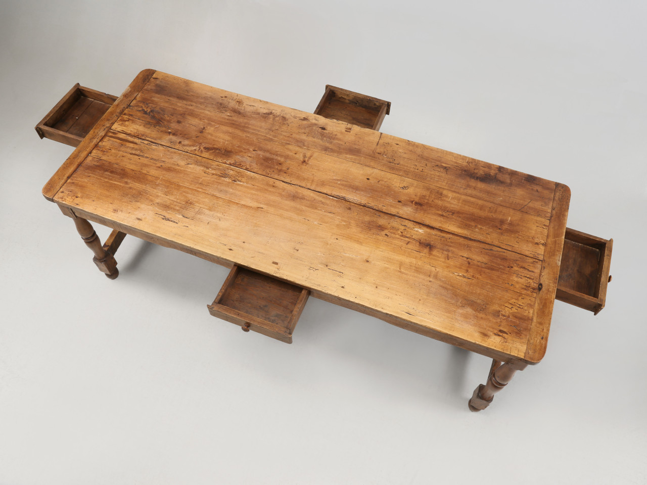 Antique Cherrywood Desk or French Dining Table