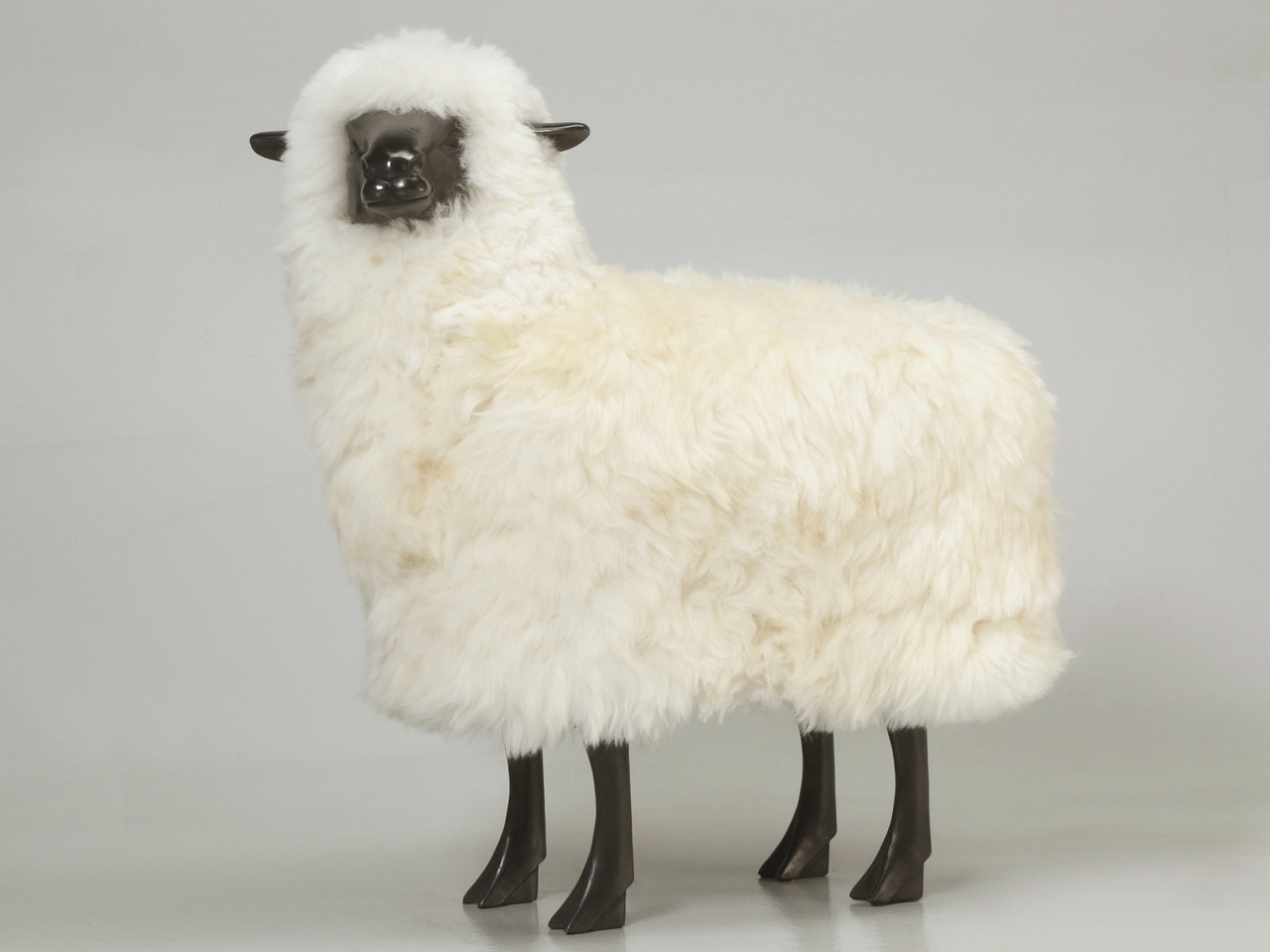 sheep Mojo Farmland Black Head Sheep Lamb - 387059 | Thimble Toys