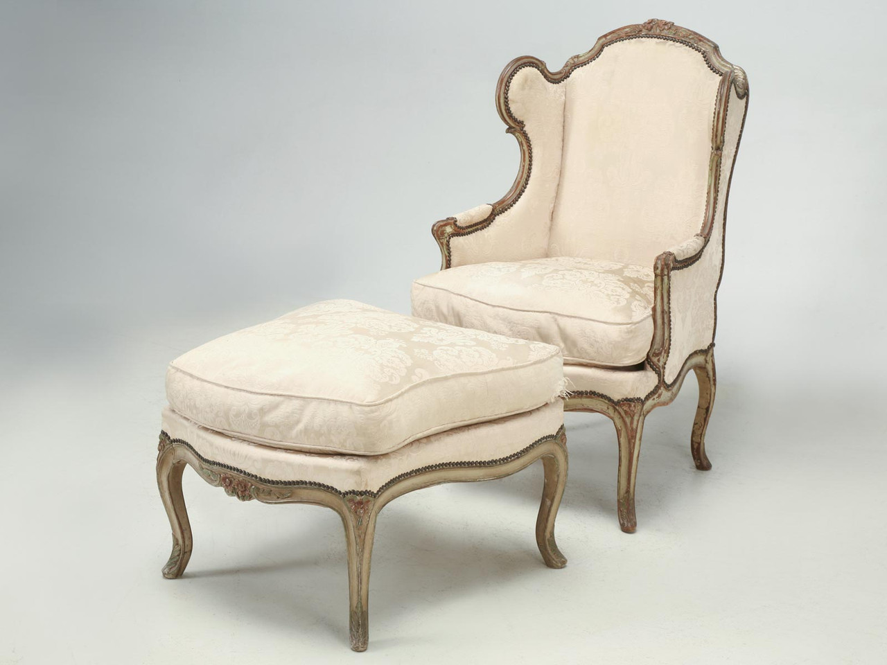 Louis XV Style French Antique Bergere Original