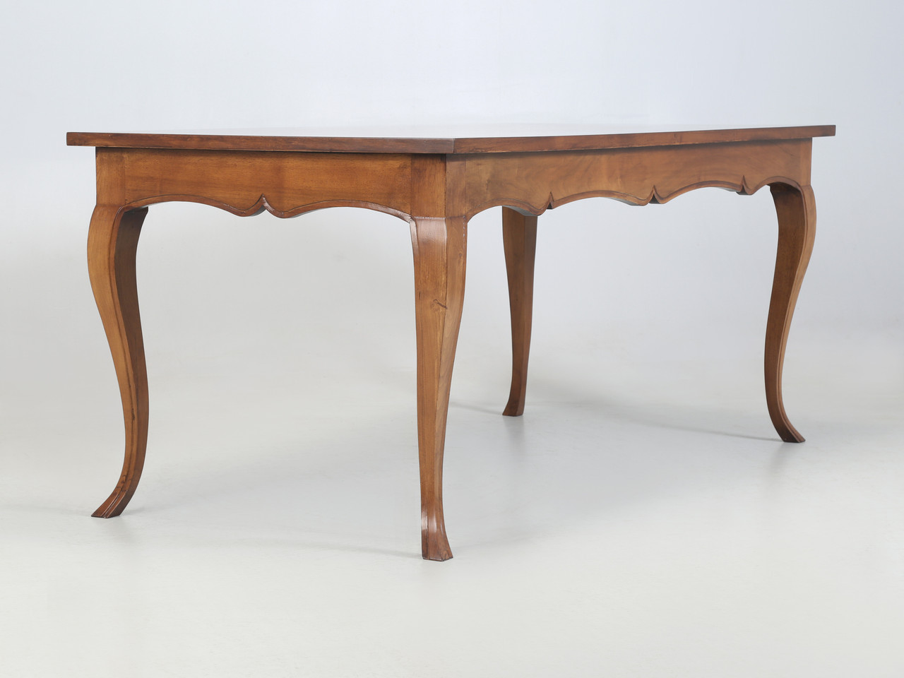 Custom Made French Walnut LXV Dining Table | Old Plank