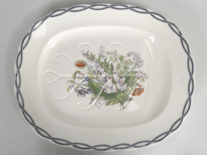 Meigh Very Large Turkey Platter, circa 1851-1861