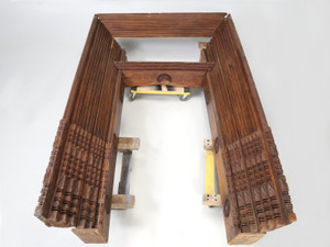 Antique Teak Wood Door Frame India Exquisite Carving Details (3) Available c1800 Antique Teak Wood Door Frame India Exquisite Carving Details (3) Available c1800