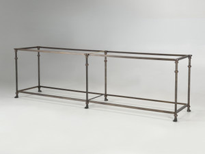 Custom Solid Bronze Sofa Table or Console Table Custom Solid Bronze Sofa Table or Console Table