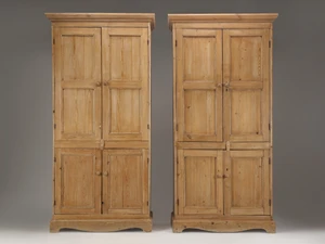 Irish Scrubbed Pine Cupboards
