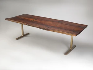Live Edge Modern Dining Table