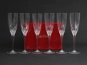 Cartier Set of (6) Champagne Flutes