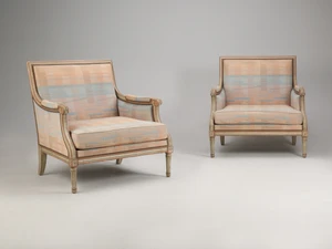 Vintage French Louis XVI Style Lounge Chairs