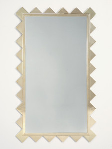 Shark Tooth Brass Mirror Shark Tooth Brass Mirror